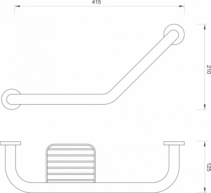 Drzac za kadu 71013 (WT-1018)